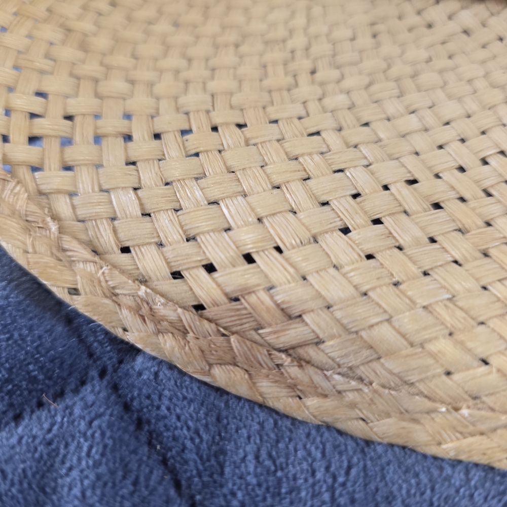 Resistol Classic Straw Long Oval Cowboy Hat Sz 7 - Picture 8 of 13